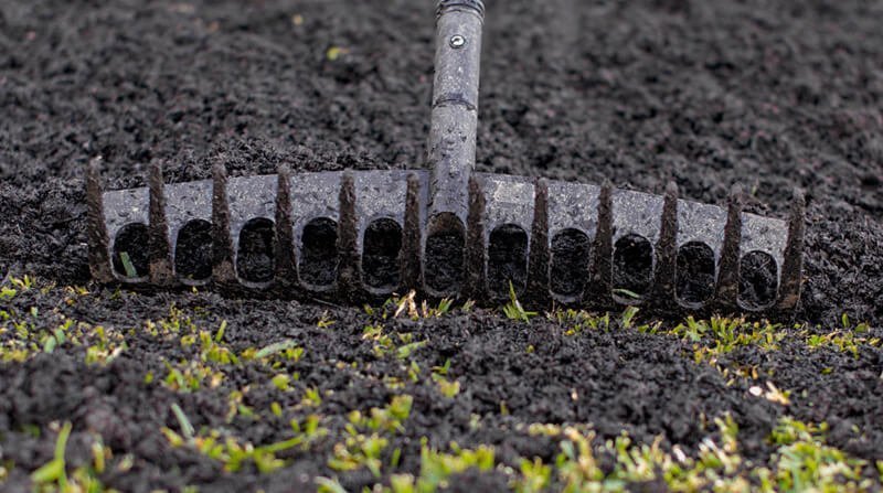 lawn top dressing