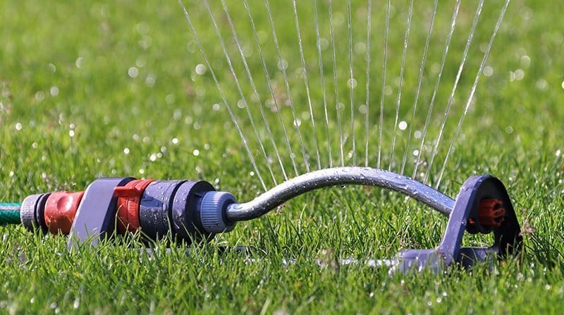 avoid over watering your lawn