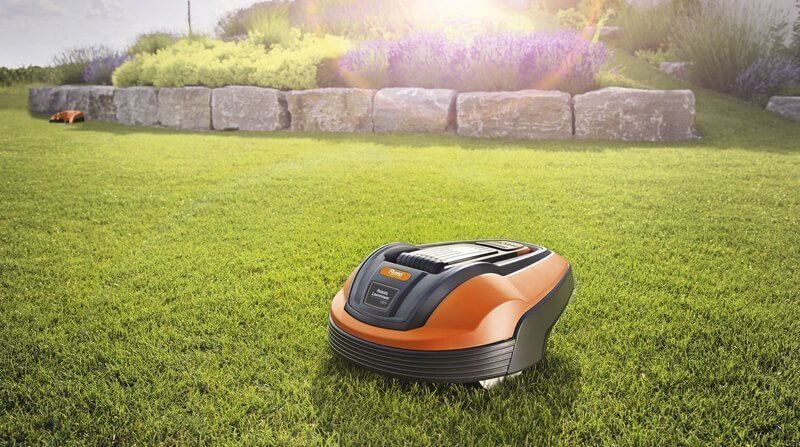 flymo robotic lawn mower