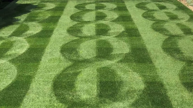 chain grass pattern