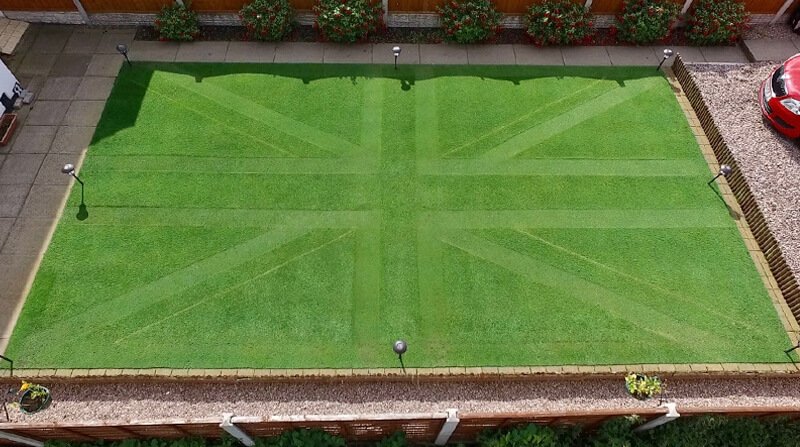 union jack lawn